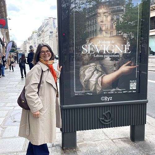 A Parisian adventure: Professor Nathalie Freidel curates exhibit and French travel course.
