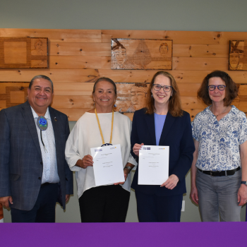 Six Nations Polytechnic and Laurier sign MOU to explore academic alliance